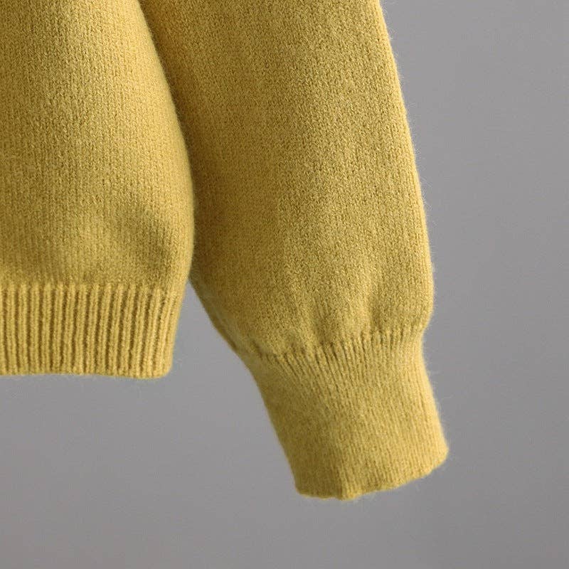 Marayn - Wholesale Lounge Set - Women's - Chic Fall Knit Set Angora Sweater  WideLeg Pants5