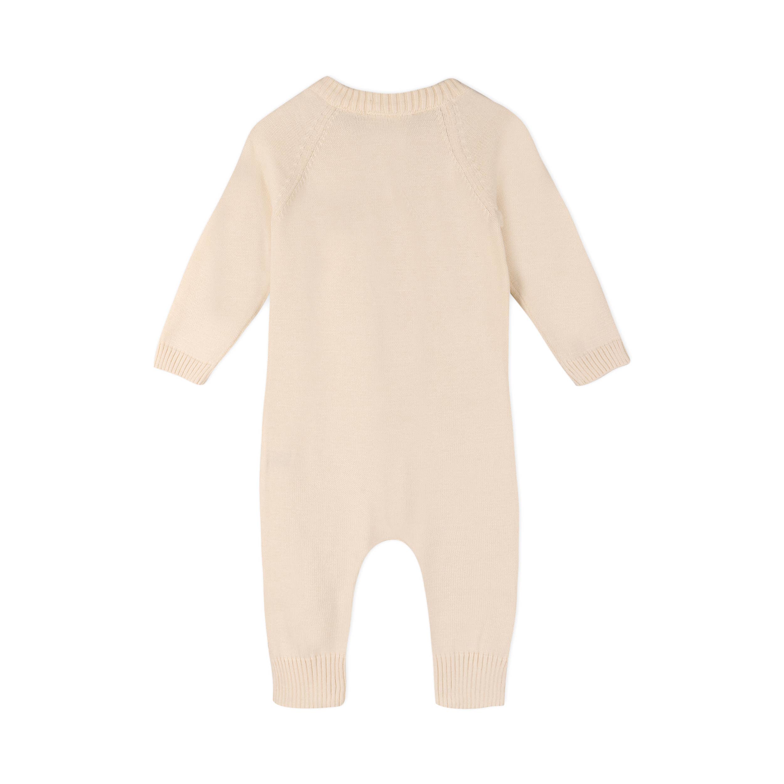 Viverano Organics - Wholesale Jumpsuit - Baby - Milan Sweater Knit Button Baby Jumpsuit (Organic Cotton)7