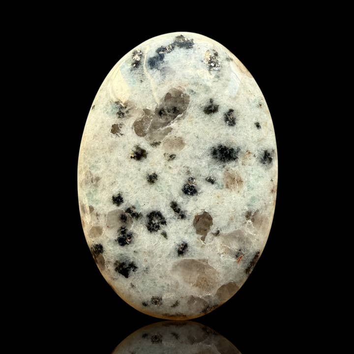 Amazonite Tourmaline Pegmatite Cabochon for wholesale by Sphères Nomades