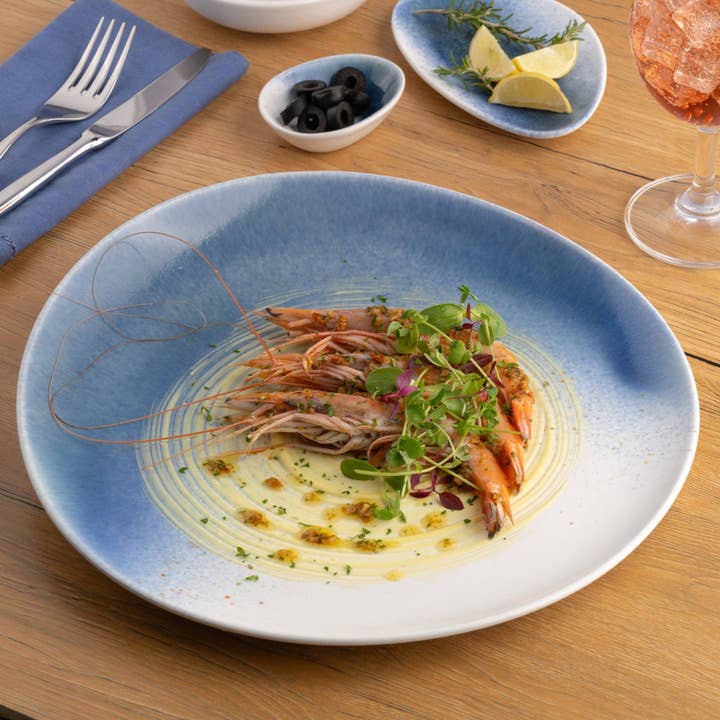 Prato de Porcelana | Prato Elevado Vital Coupe de 11,4" por atacado de Ariane Fine Porcelain