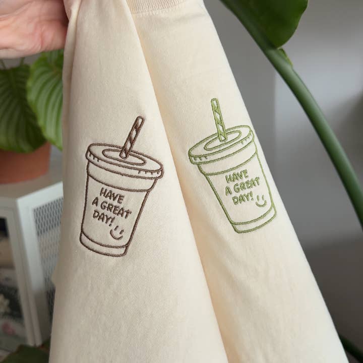 Sun Milk - Wholesale T-Shirt - Women's - Have a Great Day Cropped Boxy Tee3