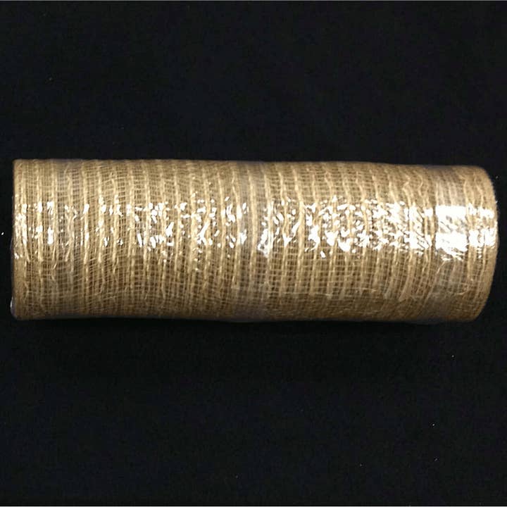 10" Natural Burlap Mesh XB93210-15 for wholesale by Trendy tree