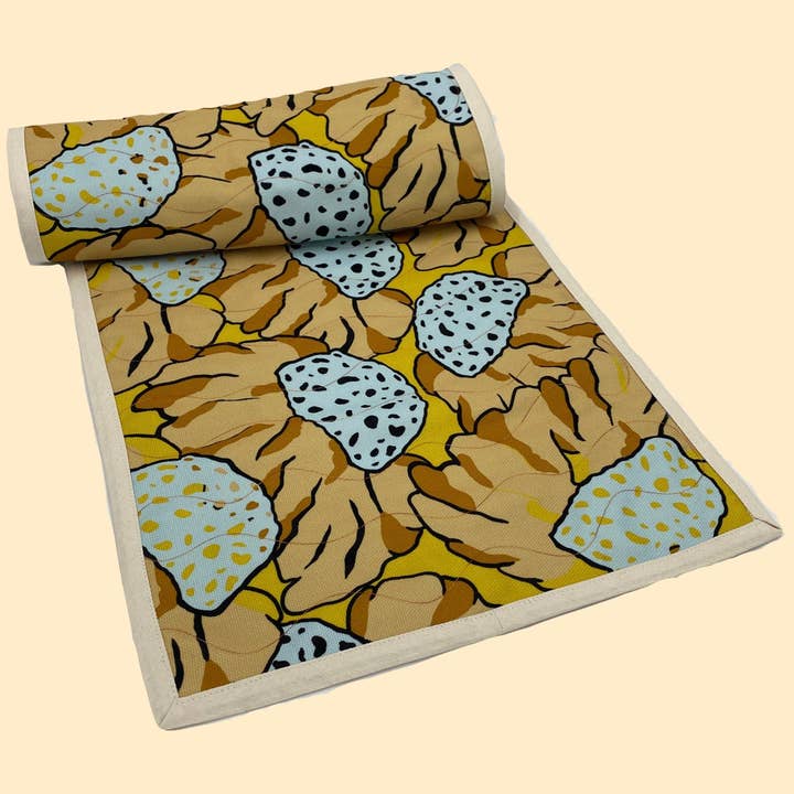 Bordløber med pæonsommertema for engroshandel hos QuirkyDigs