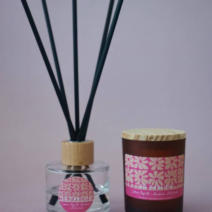 Lemon Myrtle, Gardenia and Patchouli Diffuser for wholesale by So Darling
