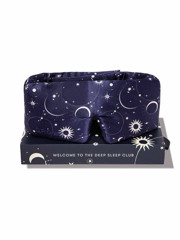 Cosmic Energy Silk Sleep Mask for wholesale by DROWSY UK