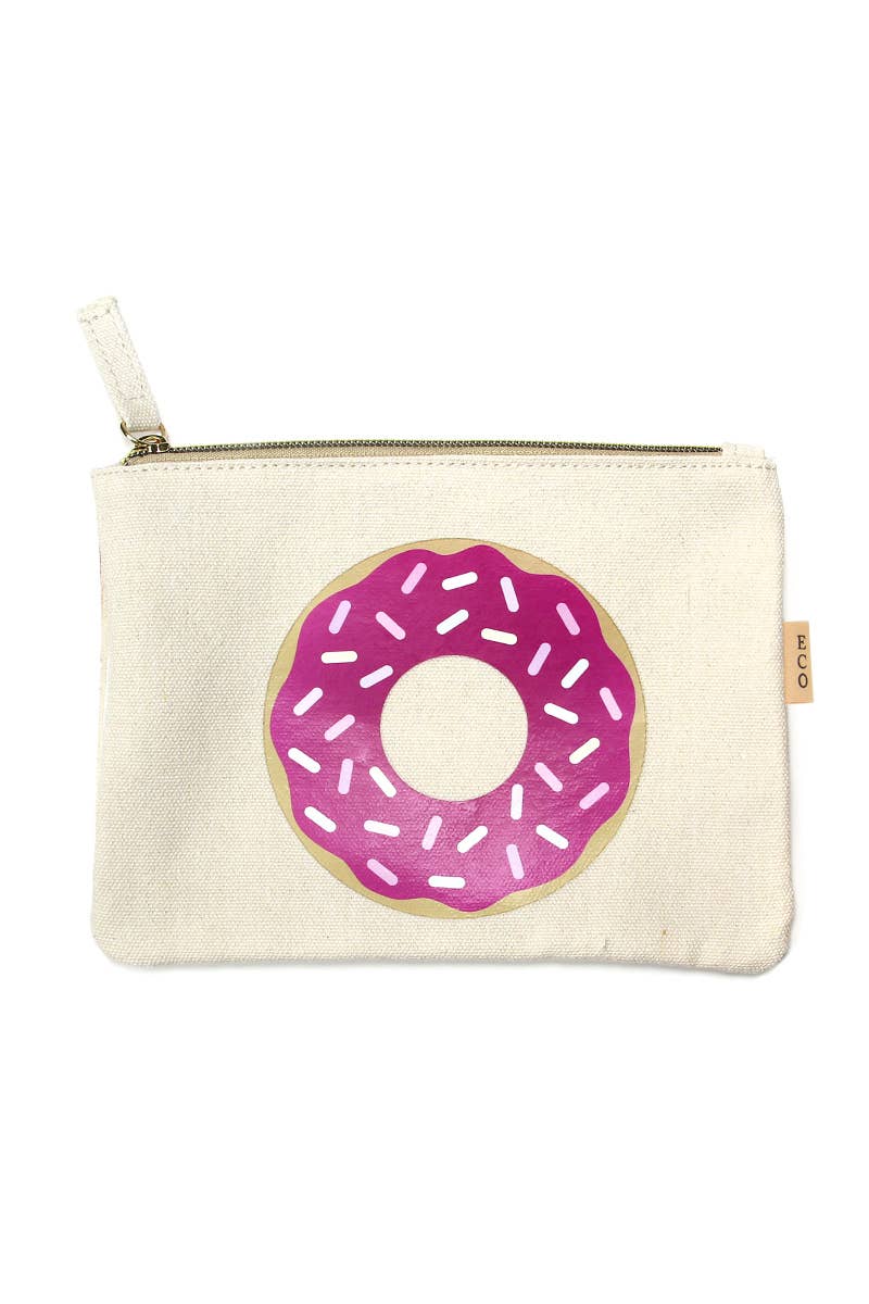 Fashion City - Vente Pochette – femme - Trousse Écologique en Coton Canvas avec Motifs Variés16