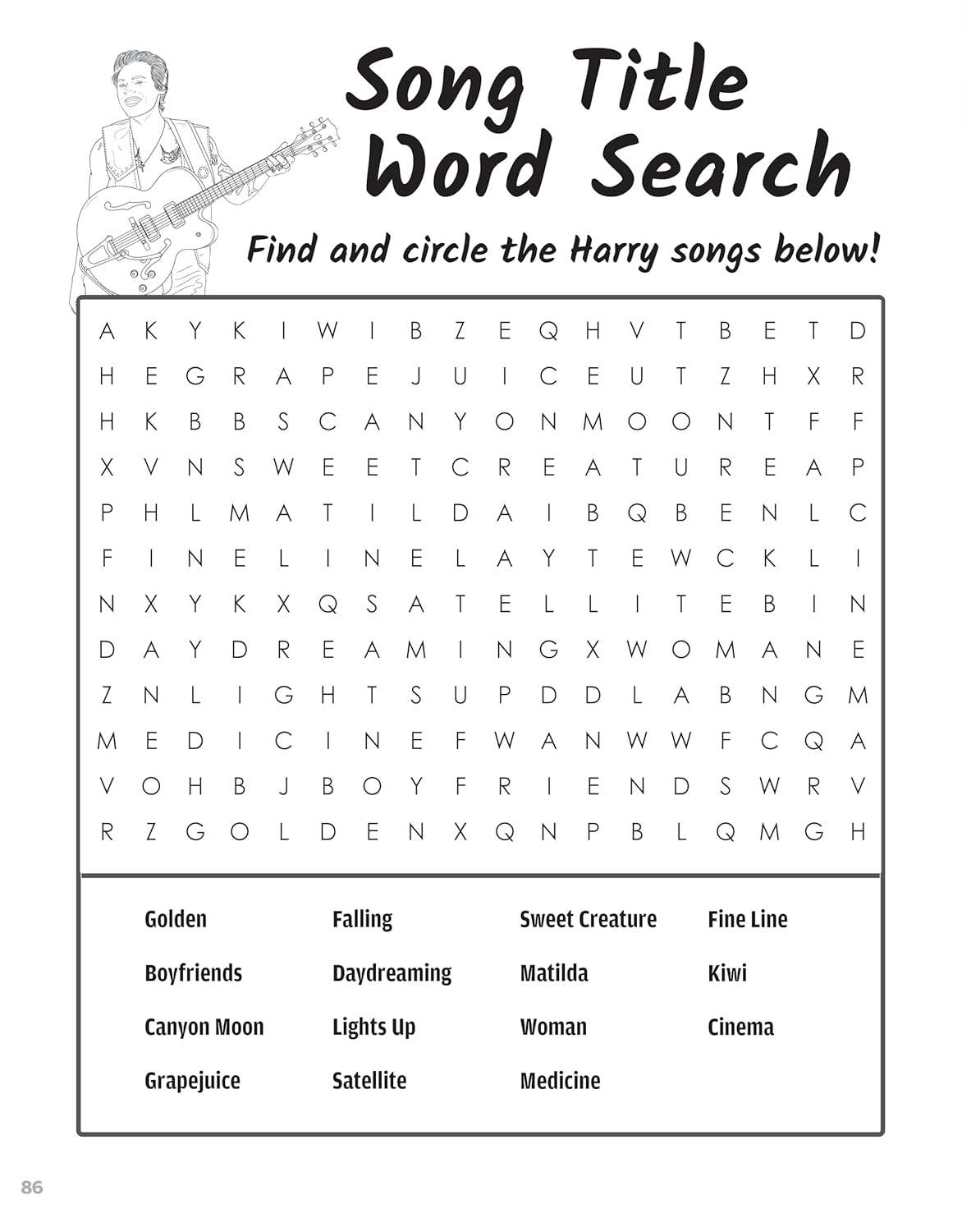 Fox Chapel Publishing - Wholesale Coloring & Activity Book - Kids & Baby - Super Fabulous Harry Styles Coloring & Activity Book 3