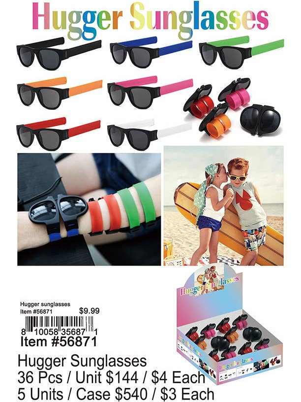 Hugger Sunglasses for wholesale by Puka Creations