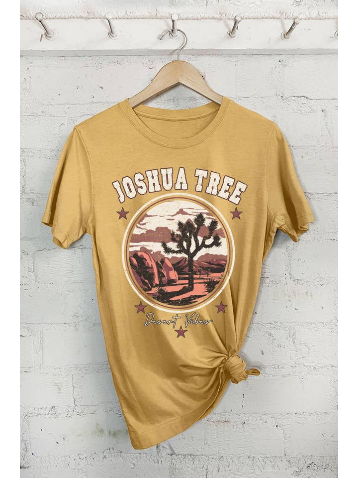 Rustee Clothing - Wholesale Screen Printed T-Shirt - Women's - JOSHUA TREE-DESERT VIBES5