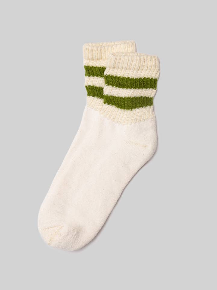American Trench - Wholesale Socks - Unisex - The Mono Stripe Quarter Crew4