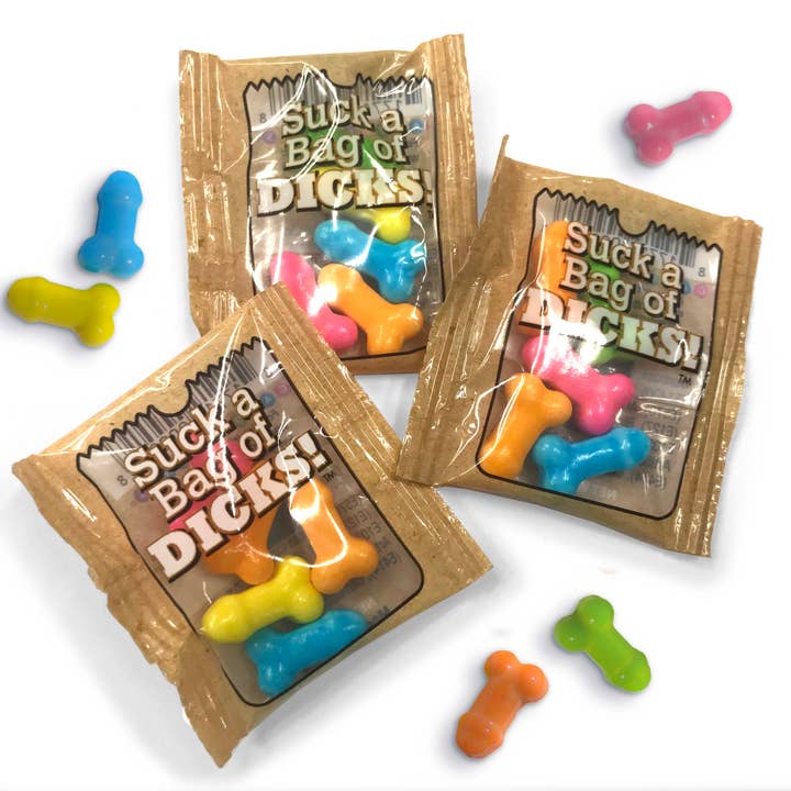 Little Genie Productions - Vendita all'ingrosso Caramelle dure - Succhia un sacco di cazzi - Sacco da 251