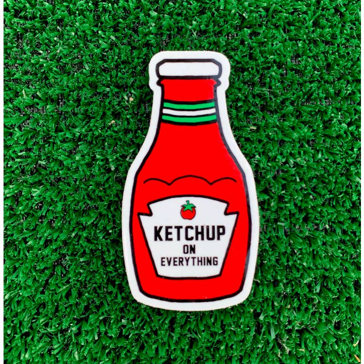 Ketchup auf Alles Sticker für den Großhandel von Yardsale Press