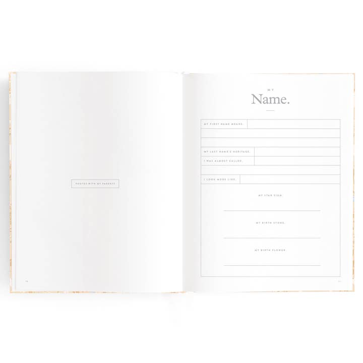 Fox & Fallow - Wholesale Memory book – Child & baby - Baby Book Forest Friends Maple15