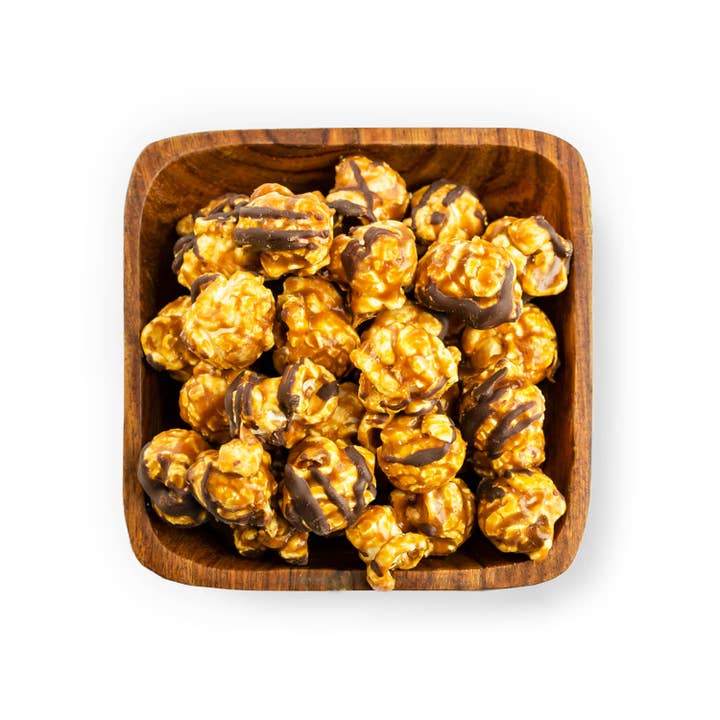 Popinsanity Popcorn & Confections - Vendita all'ingrosso Popcorn - Popcorn gourmet al cioccolato e burro di arachidi - Sacchetto formato snack