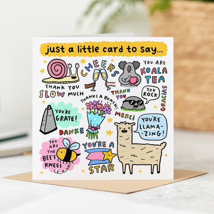 The Thank You Card for wholesale by Arrow Gift Co