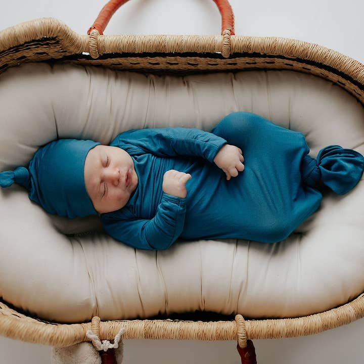 Three Little Tots - Vendita all'ingrosso Tutina per neonati - Neonati - Abito da sposa annodato blu23