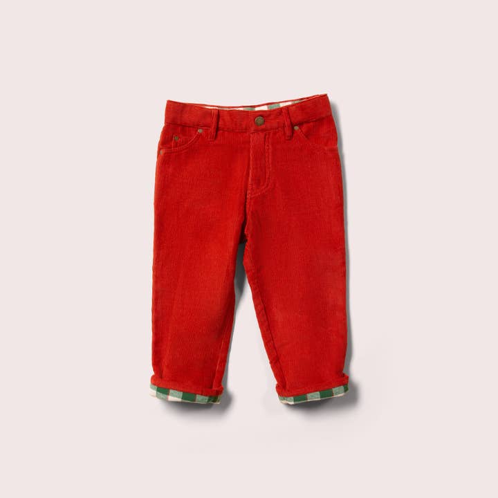 Hazelnut Corduroy Adventure Jeans for wholesale by Little Green Radicals