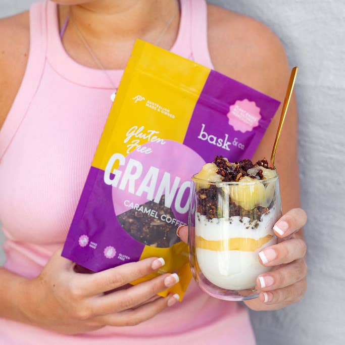 Bask and Co - Wholesale Granola - Caramel Coffee Gluten Free Granola3