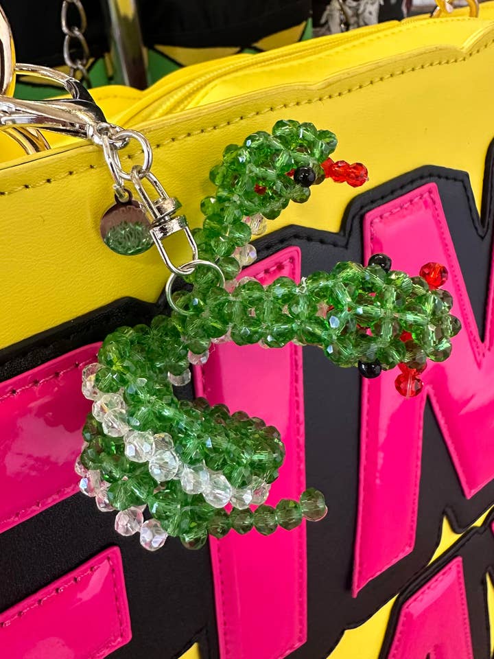 Abalorio de serpiente de dos cabezas para venta al por mayor de Pretty Snake