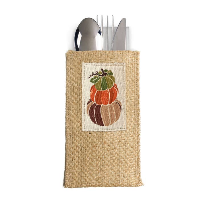 Cutlery Couture - Wholesale Assorted Cutlery Set - Harvest | Pumpkin Stack | Set of 80