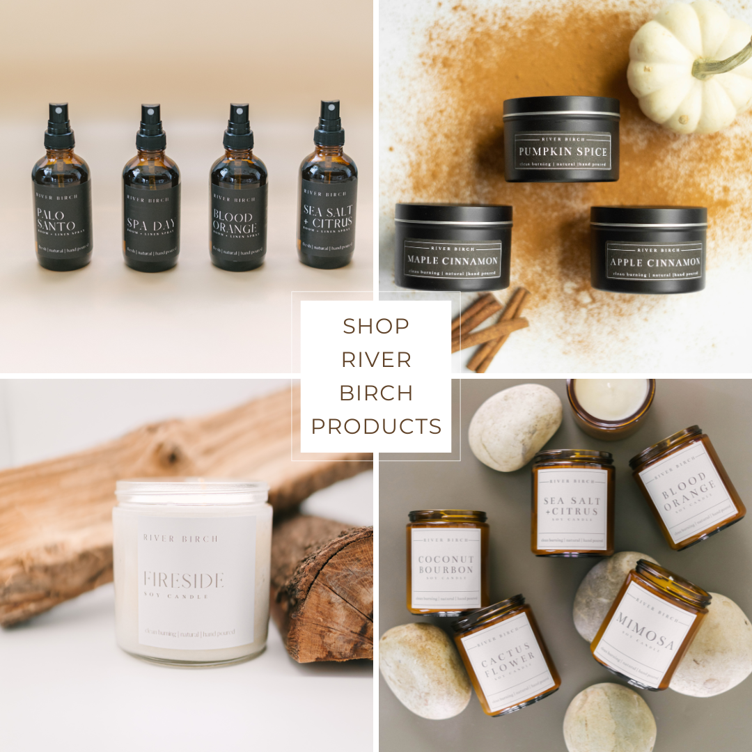 River Birch Candles - Wholesale Room & Linen Spray - Pumpkin Spice - 4 oz Amber Glass Room + Linen Spray5