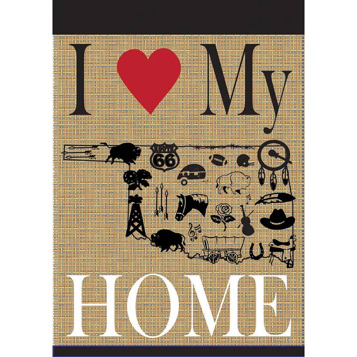 😲 Achat spécial ! Jardin, j'adore ma maison en Oklahoma pour la vente par Dicksons