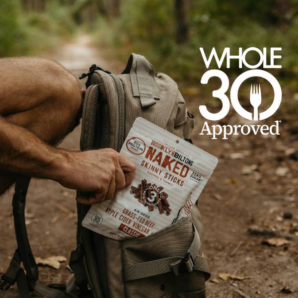 Brooklyn Biltong - Wholesale Jerky - 2oz Grass Fed Biltong Naked Skinny Sticks 2