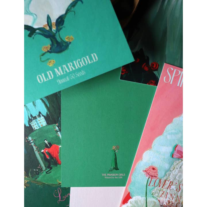 THE MANSION GIRLS - Wholesale Art Print - 'Dainties'. Art print by artist Janet Hill. Framing not req.3