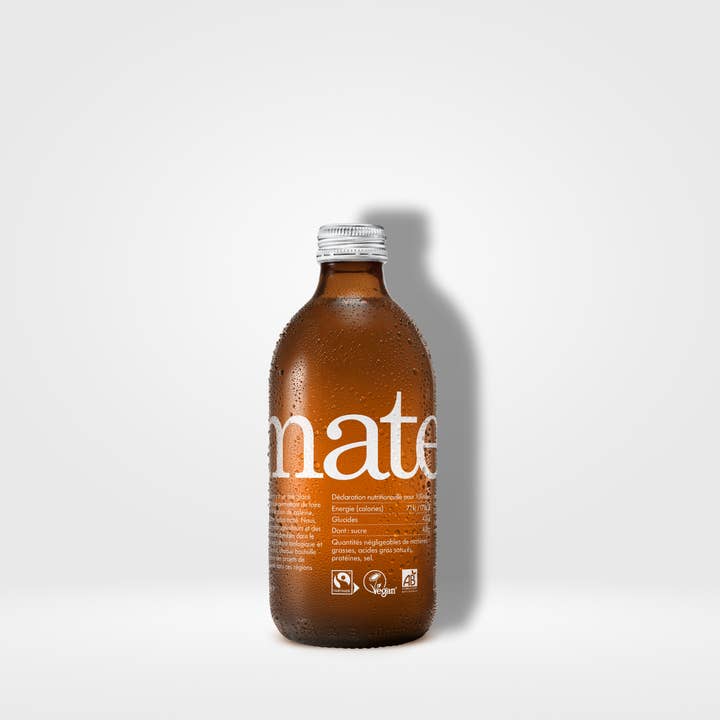 Charitea Maté - Organic sparkling mate tea with orange for wholesale by Native