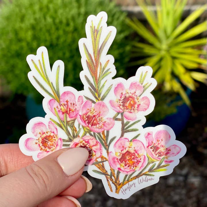 Wasbloemen - Sticker voor wholesale door Hayley Wilson