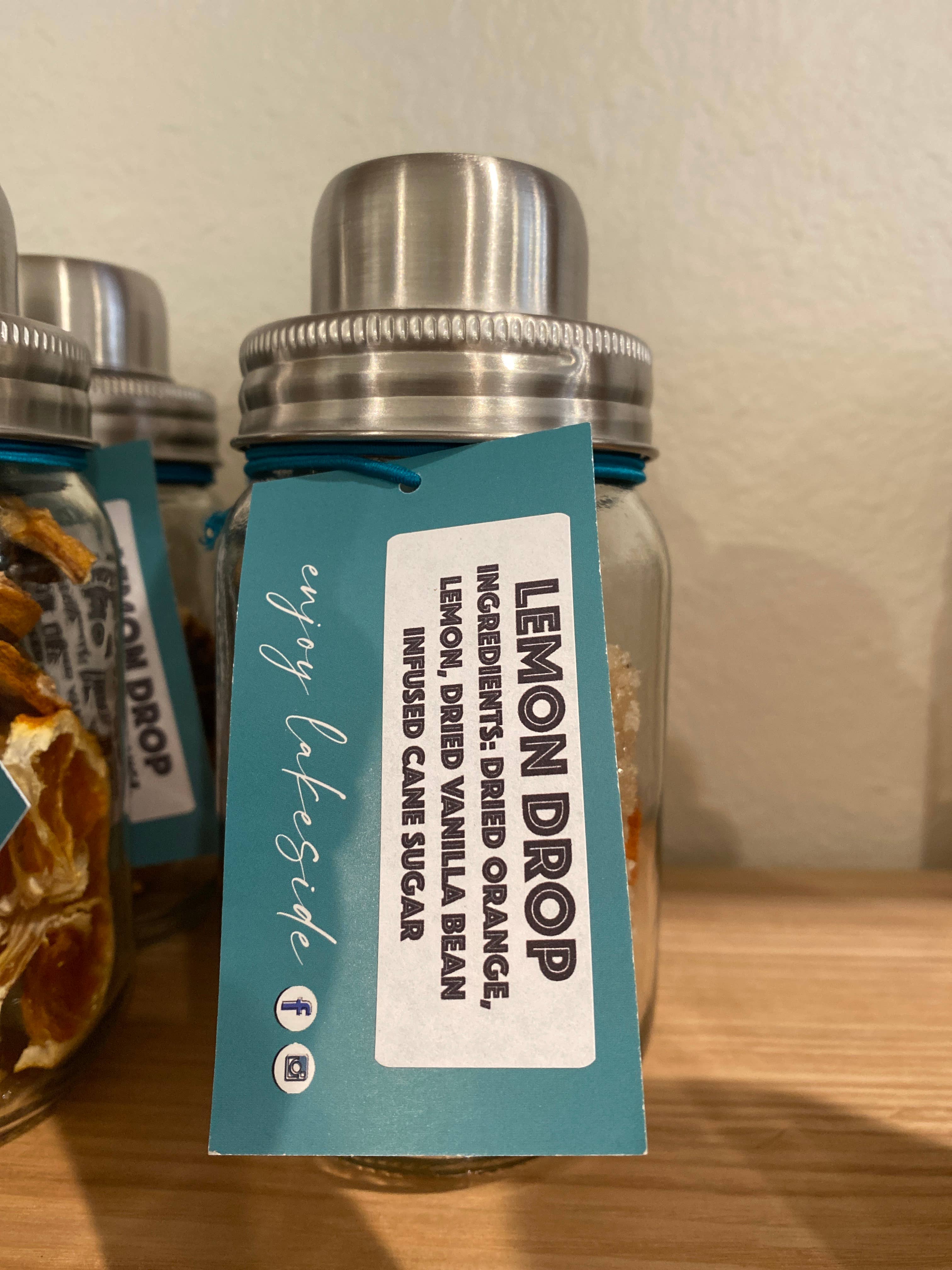 Lakeside Market – Engroshandel Cocktailmix/sirup – Cocktailinfusionskrukke - citrondråbe1