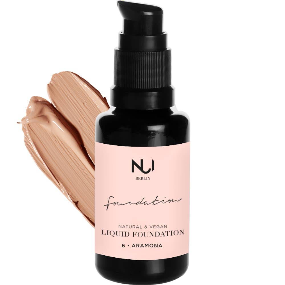 NUI Cosmetics – Großhandel Foundations – Natural Liquid Foundation 06 ARAMONA0