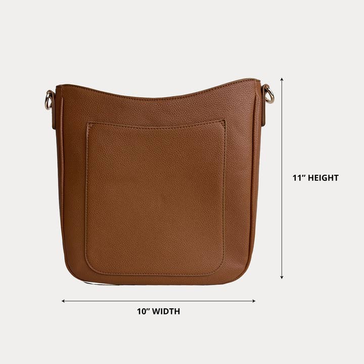 AHDORNED - Wholesale Messenger Bag - Women's - Maxine Vegan Pebble Leather Messenger17