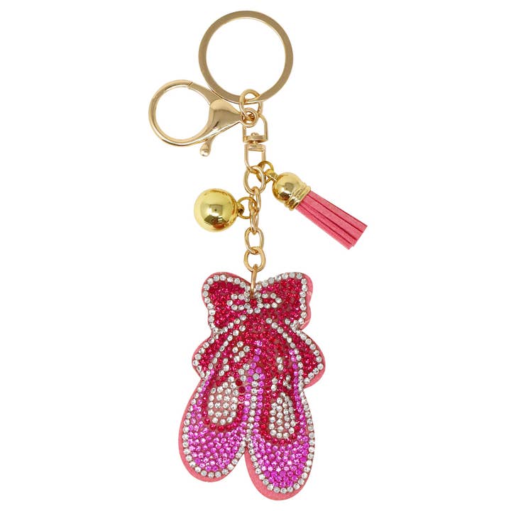 Pingente de Mala com Joia Ballerina - (Tamanho do Pacote: 6) por atacado de Pink Poppy
