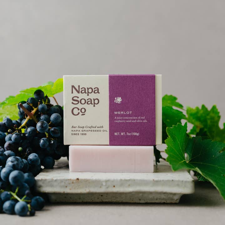Napa Soap Company – wholesale Bar Soap – Bar Soap - Merlot1