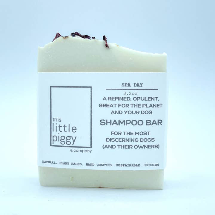 Zero Waste Dog Shampoo Bar 3.2oz - Spa Day for wholesale by This Little Piggy and Company