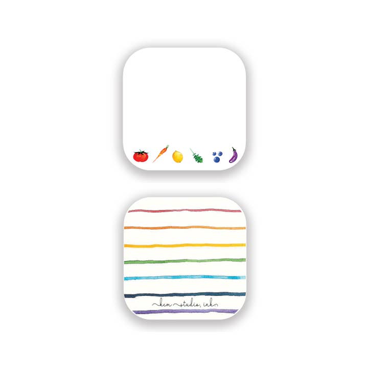 Pocket Squares™ 10 Cartes de correspondance - Marché fermier pour la vente par KCM Studio INK