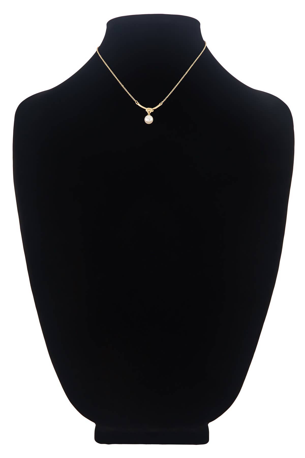 Urbanista - Wholesale Pendant/Charm Necklace - Knot & Pearl Drop Necklace2