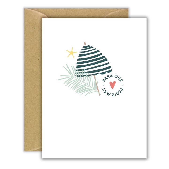 Carte postale "Pourquoi demander plus" pour la vente par Cocoloko