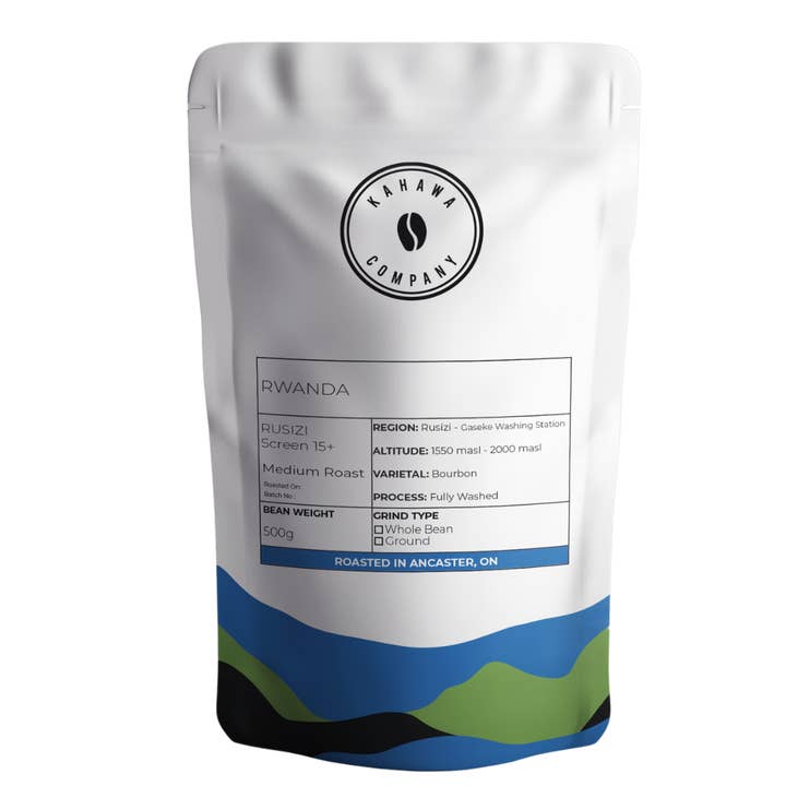 Rwanda Rusizi Medium Roast 500g for wholesale by Kahawa Company