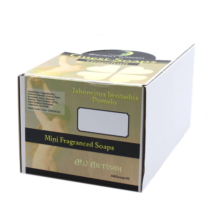 Ancient Wisdom – wholesale Bar Soap – Heart Guest Soap - Grapefruit1