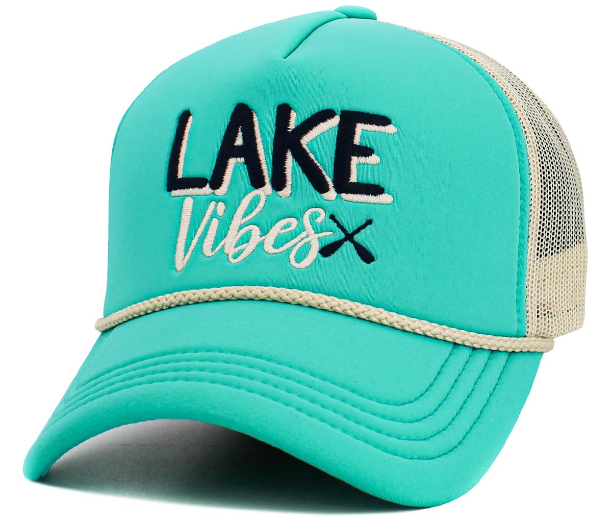 KBETHOS - Wholesale Trucker Hat - Women's - Lake Vibes Foam Trucker Mesh Cap11