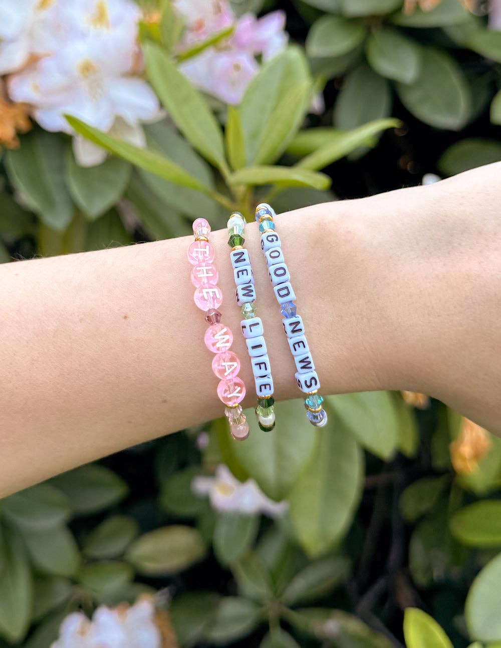 Elevated Faith – wholesale Beaded bracelet – New Life Letter Bracelet3