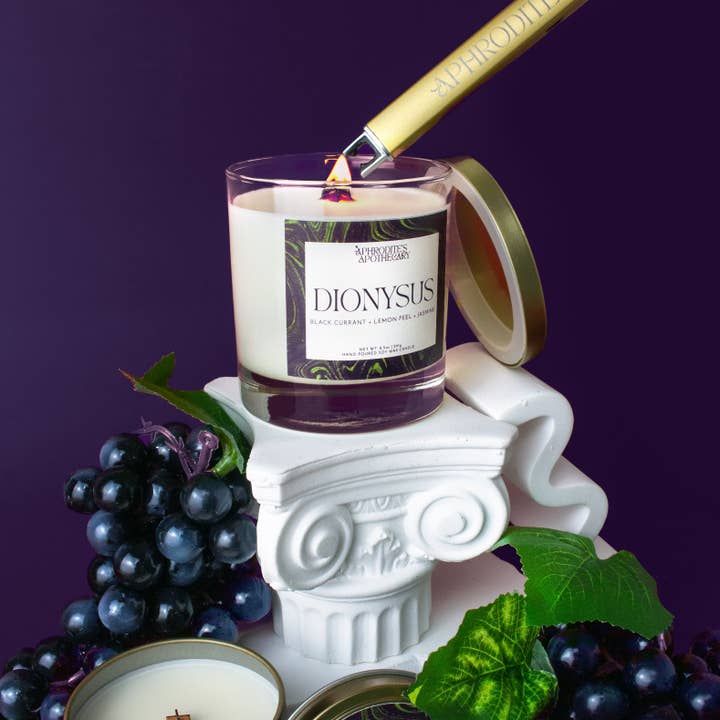 Aphrodite's Apothecary - Wholesale Jar/Filled Candle - Dionysus Candle5