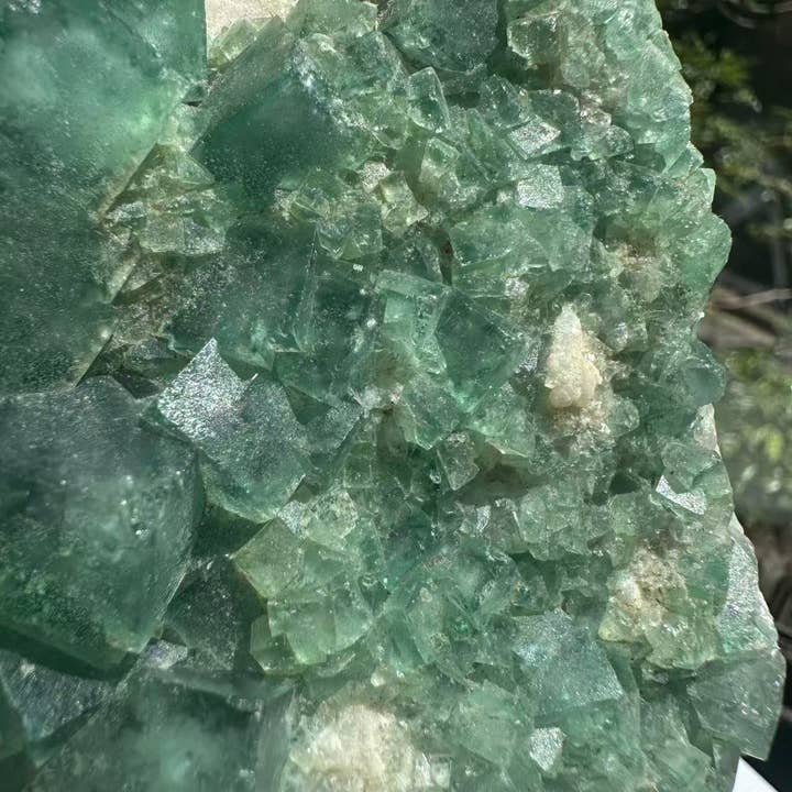 Moon Rituals - Wholesale Spiritual stone/crystal - Large Raw Green Fluorite Crystal | Natural Rough Stone | Cleansing & Mental Clarity | Reiki Healing Crystal | Meditation Decor #212