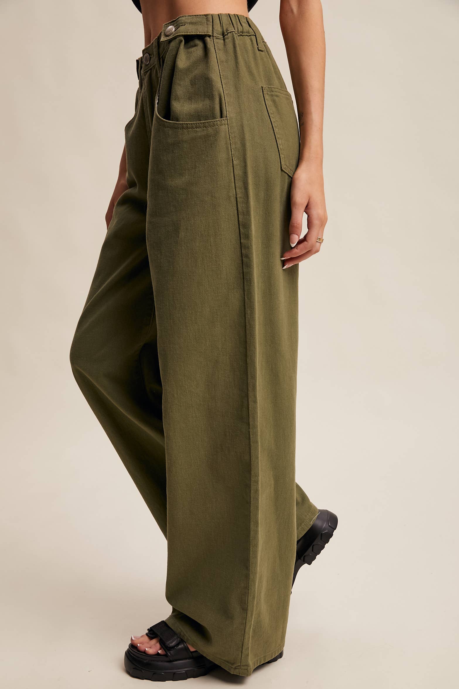 Listicle - Venta al por mayor Vaqueros - Mujer - Pantalones vaqueros de pierna ancha de colores5