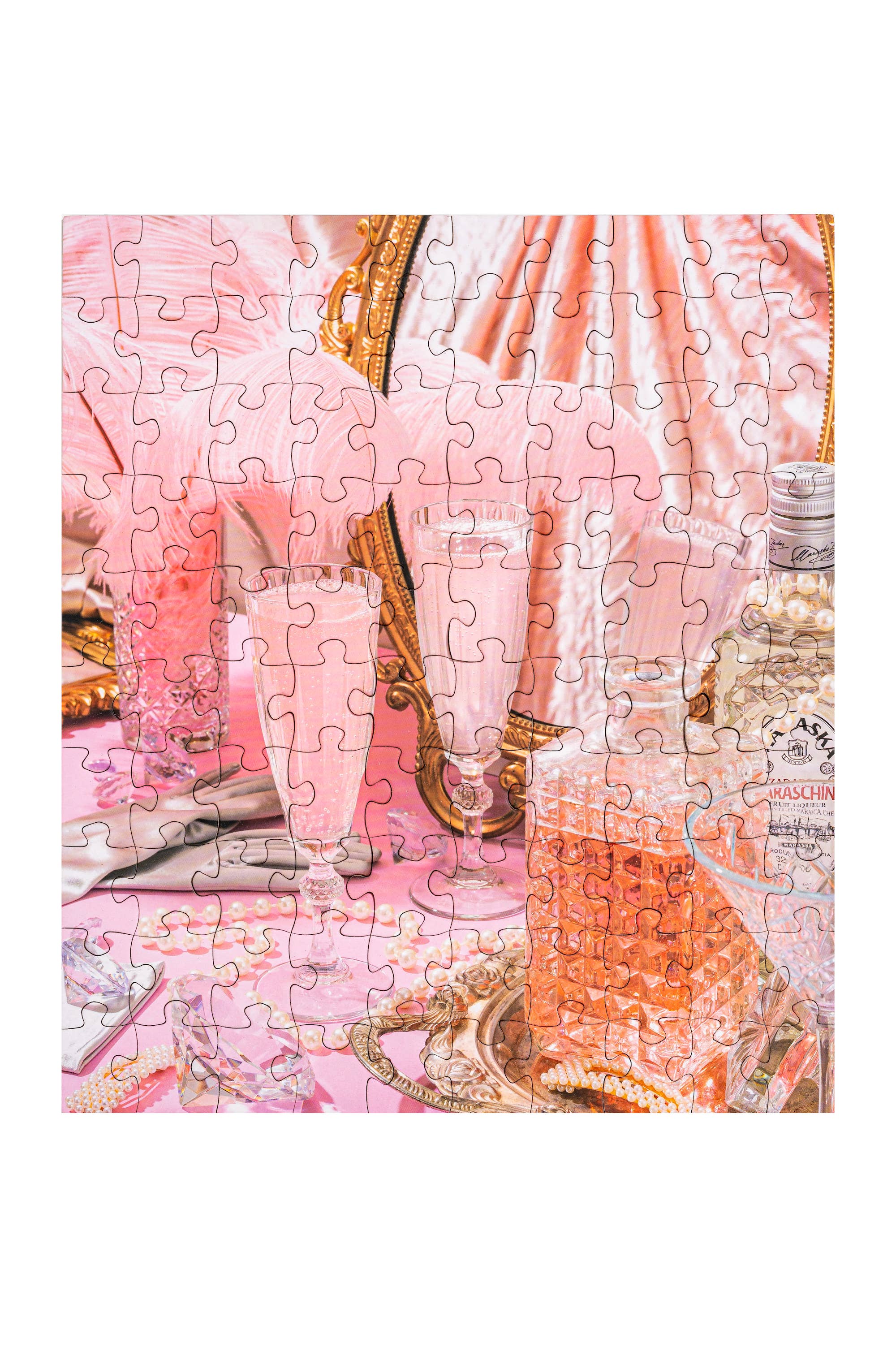 Pezel Puzzles - Wholesale Puzzle - Adult - Diamond Fizz | 100 Piece ✨Cocktail✨ Puzzle1