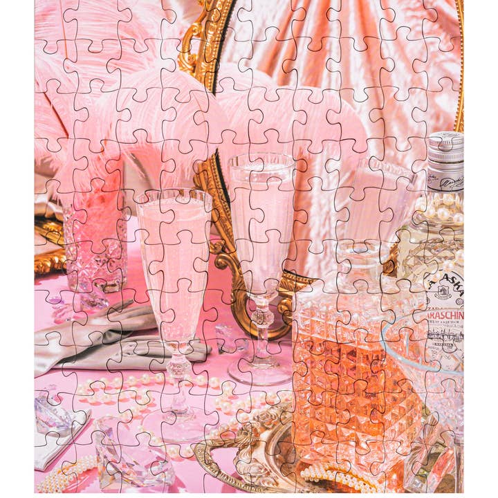 Pezel Puzzles – wholesale Puzzle – Adult – Diamond Fizz | 100 Piece ✨Cocktail✨ Puzzle1
