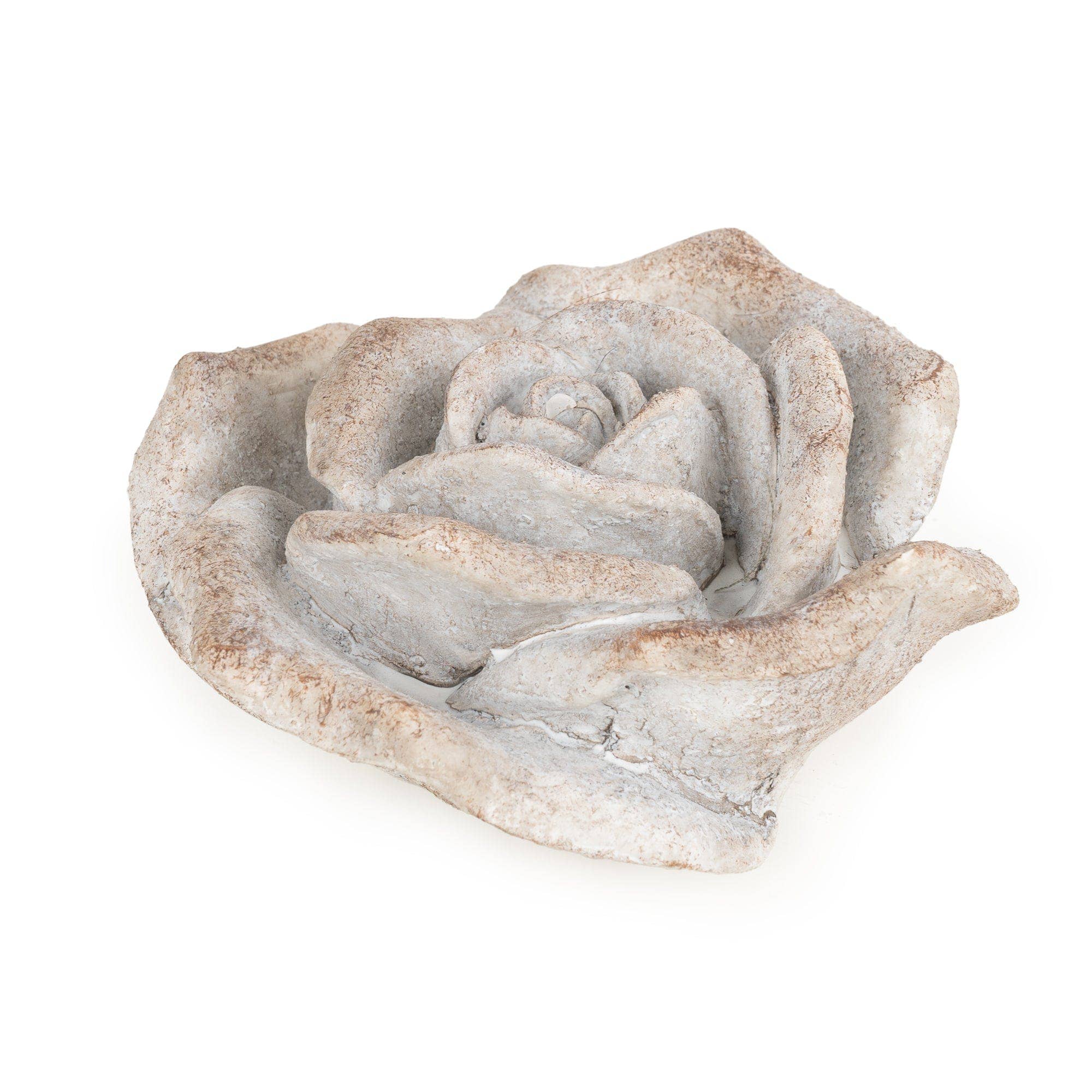 Candlelight Products Ltd – wholesale Ornament – Small Stone Resin Rose - Ornament 1PK1