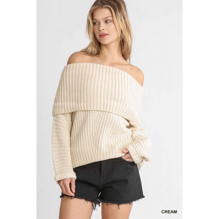 Pull côtelé à rabat pour la vente par Paperdoll